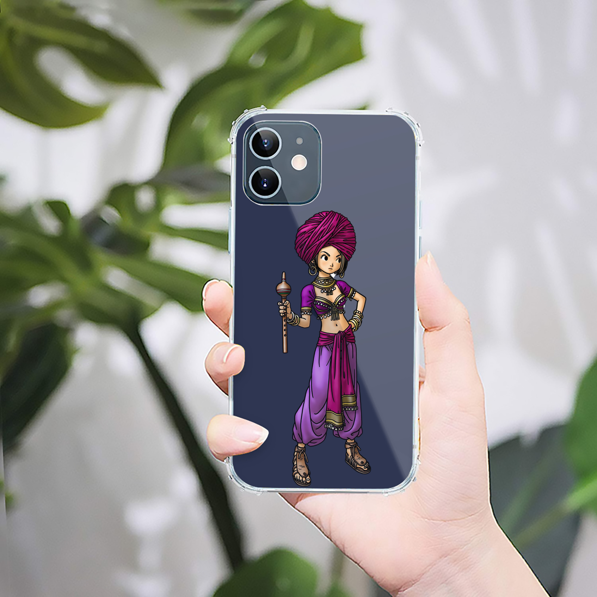 （画像用） ドラゴンクエスト Doragon Kuesuto Dragon Quest 【iPhone 12シリーズ対応】透明スマホケース（クリアソフトケース）